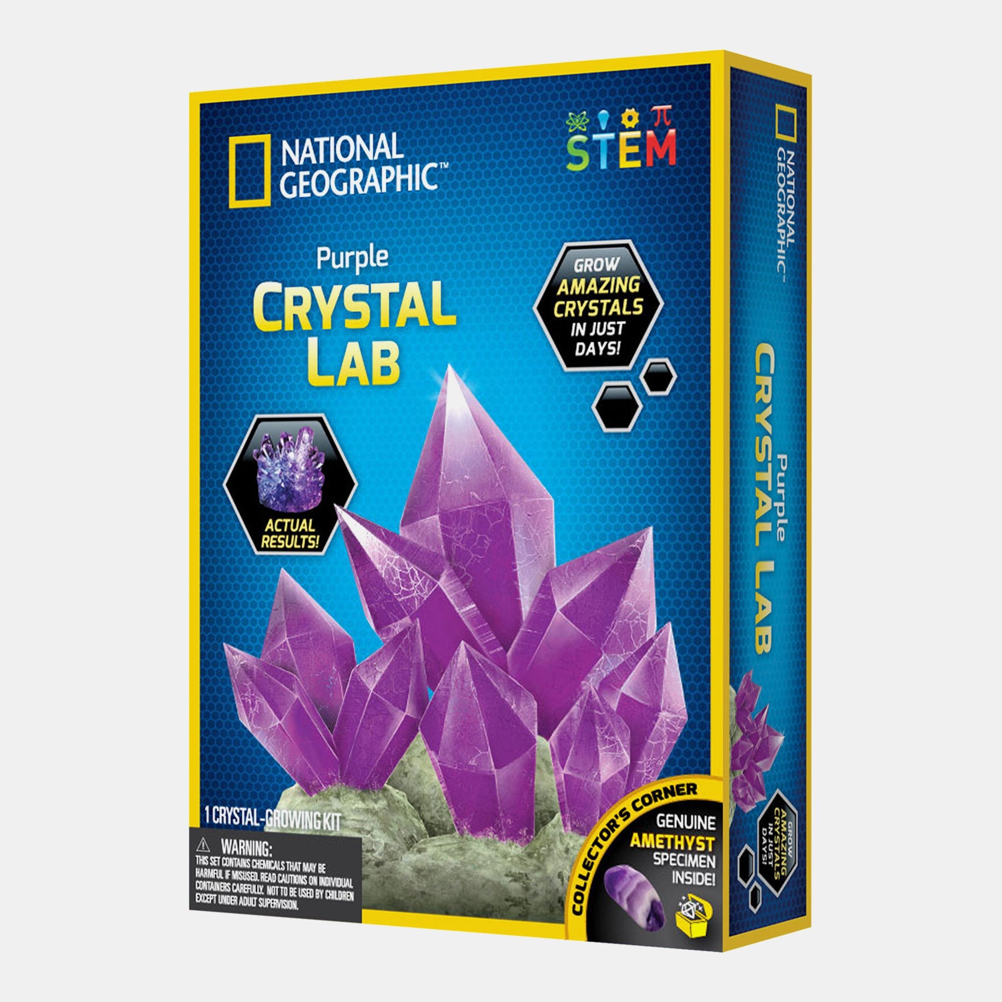 National Geographic Purple Crystal Lab – BORDERS