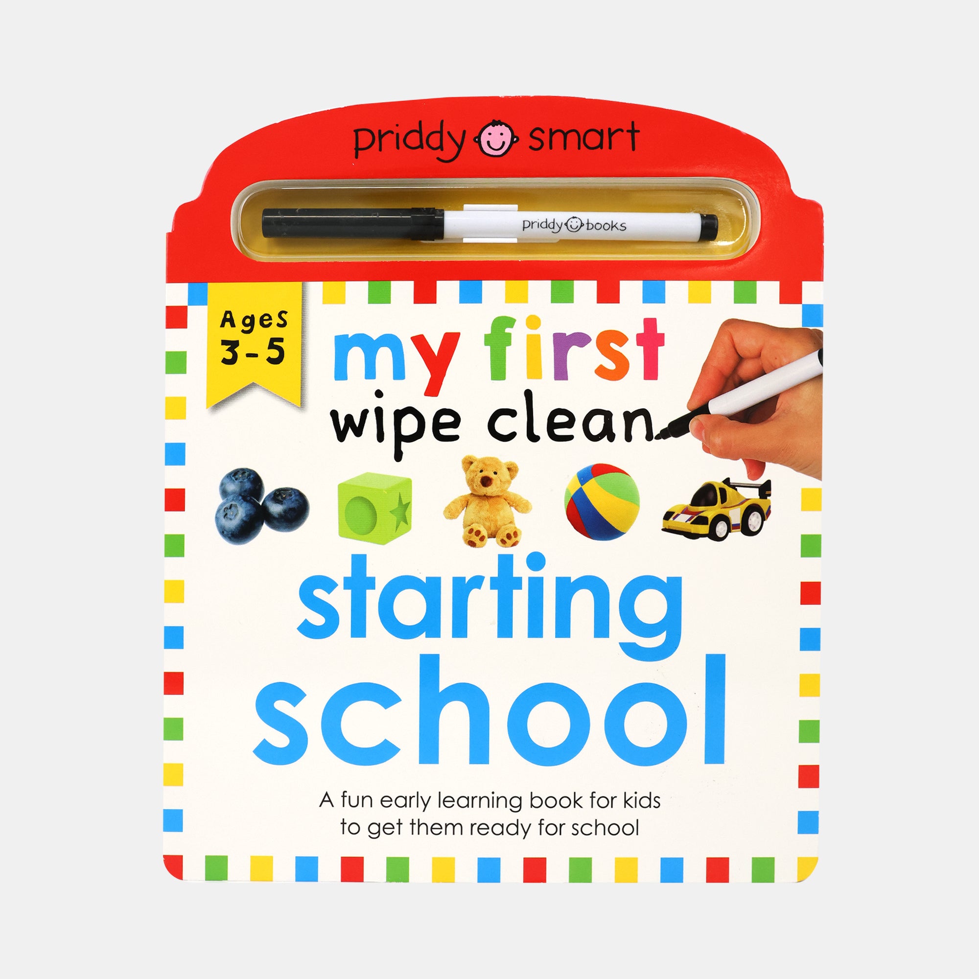 My First Wipe Clean Starting School – BORDERS