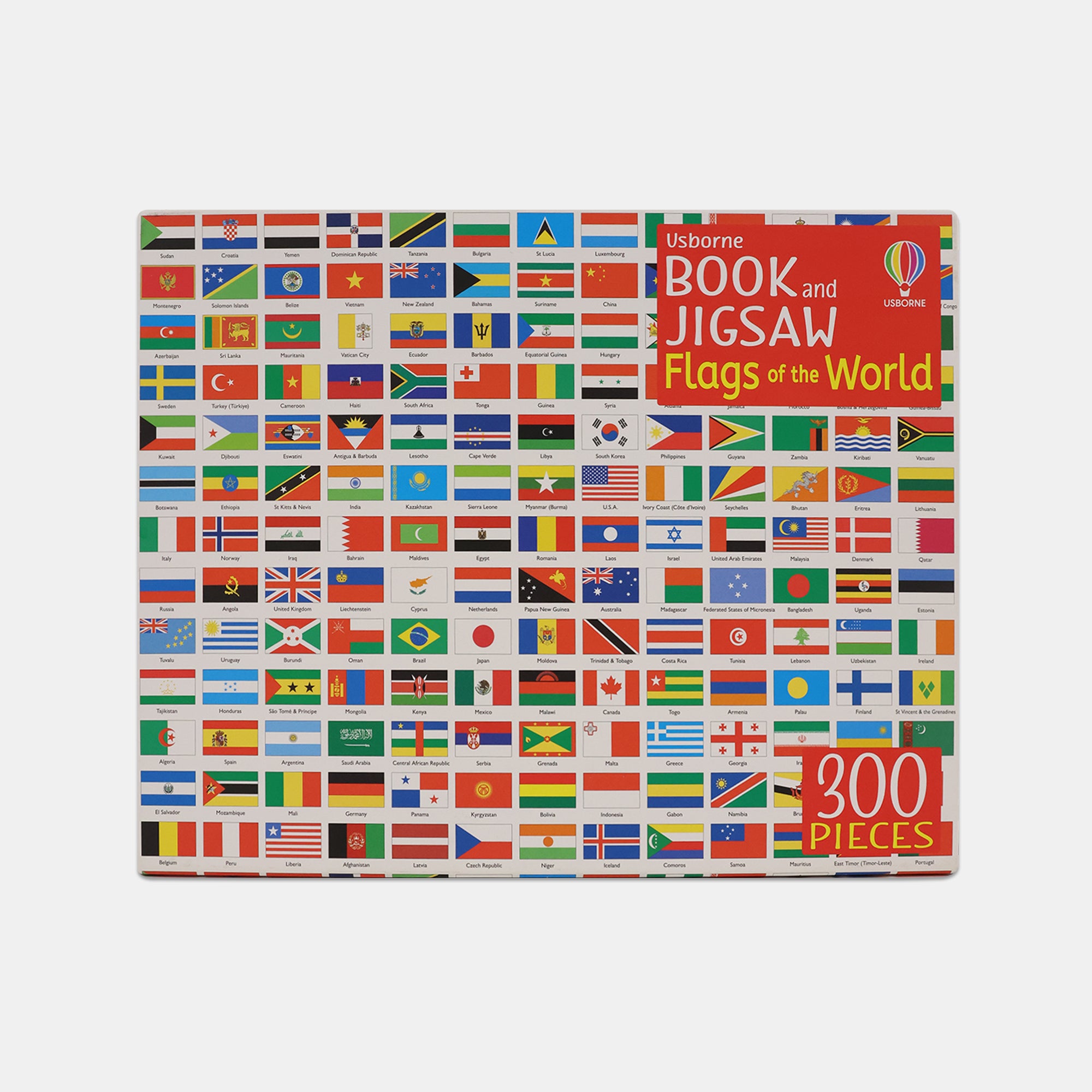 Usborne Book And Jigsaw Flags Of The World – BORDERS
