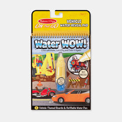 Melissa & Doug Water Wow! Vehicles Reusable Coloring Pad
