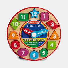 Melissa & Doug Shape Sorting Clock