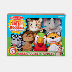 Melissa & Doug Safari Buddies Hand Puppets
