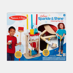 Melissa & Doug Deluxe Sparkle & Shine Cleaning Set