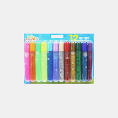 Whsmith Glitter Glues (Pack Of 12)