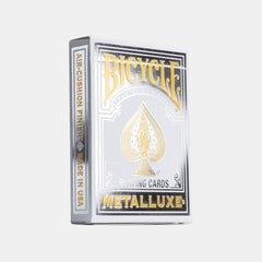 Bicycle Metalluxe Silver Playing Cards