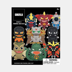 Monogram Godzilla 3D Foam Collectible Bag Clip Series 2