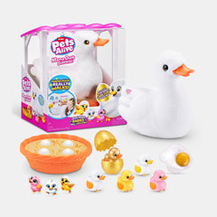 Zuru Pets Alive Mommy Duck & Baby Surprise Series 1 – Interactive Playset