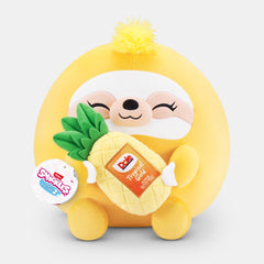 Zuru Snackles Series 2 Sloth & Dole Pineapple Plush (14?Inch Plush Toy)