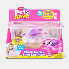 Zuru Pets Alive Mama Turtle & Baby Surprise Series 1 Playset