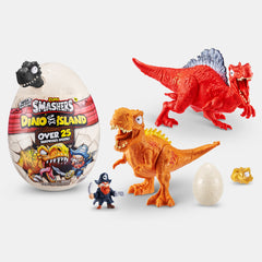 Smashers Mega Dino Combo 2-Pack – Dino Island + Jurassic Light Up Egg
