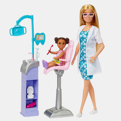 Barbie Careers Dentist Doll Playset – Blonde