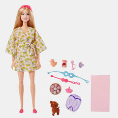 Barbie Wellness Doll Spa Day Playset