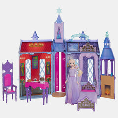 Disney Frozen Arendelle Castle With Elsa Doll