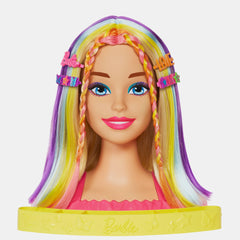 Barbie Neon Rainbow Deluxe Styling Head