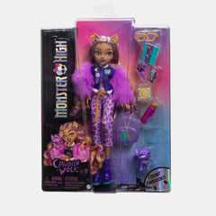 Monster High Clawdeen Wolf Fashion Doll With Pet Dog Crescent & Accessories