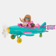 Barbie Club Chelsea Career – Pilot Doll & Plane Playset