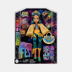 Monster High Cleo De Nile Fashion Doll With Monster Fest Outfit & Accessories