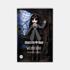 Monster High X Wednesday Collectible Doll & Accessories – Wednesday Addams Doll With Thing