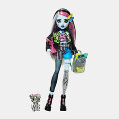 Monster High Frankie Stein Fashion Doll With Pet Watzie & Accessories