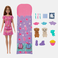 Barbie Puppy Slumber Party Playset