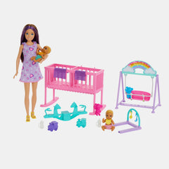 Barbie Skipper Babysitters Inc. Twin Nursery Playset