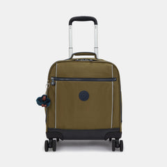 Kipling New Storia S Medium Wheeled Bag Treasure Green