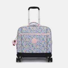 Kipling New Storia Large Wheeled Bag Digi Flower Print