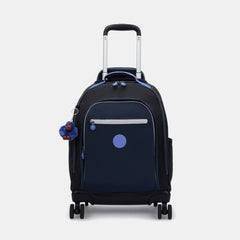 Kipling New Zea Large Wheeled Backpack With Laptop Compartment True Block