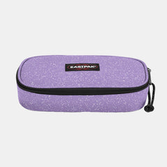 Eastpak Oval Single Pencil Case – Medium, Sparkly Dahlia
