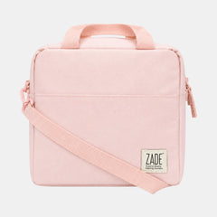 Zade Insulated Lunch Bag with Removable Shoulder Strap 8L – Blush Metallic
