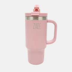 Zade Insulated Stainless Steel Tumbler 473Ml Reusable Travel Mug, Ash Rose
