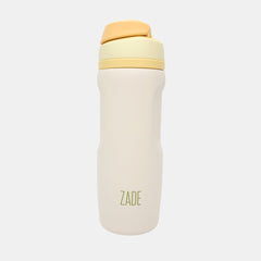 Zade Easy Flow Stainless Steel Water Bottle 768Ml With Straw Beige