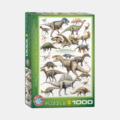 Eurographics Dinosaurs Of The Cretaceous Period (Adult Jigsaw Puzzle – 1000 Pieces)