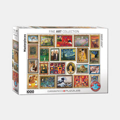 Eurographics Masterpieces (Adult Jigsaw Puzzle – 1000 Pieces)