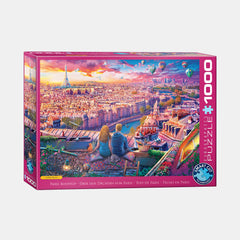 Eurographics Paris Rooftop (Adult Jigsaw Puzzle – 1000 Pieces)