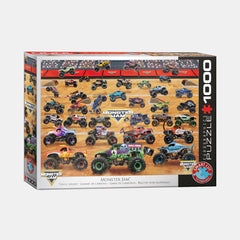 Eurographics Monster Jam – Truck Lineup (Adult Jigsaw Puzzle – 1000 Pieces)