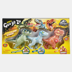 Heroes Of Goo Jit Zu Jurassic World S3 Hero 3 Pack ÃƒÂ¢Ã¢â€šÂ¬Ã¢â‚¬Å“ Exclusive