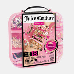 Juicy Couture Glitz 'N Glam Charm Bracelets – 494?Piece Diy Jewelry Kit