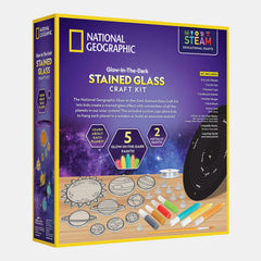 National Geographic Stained Glass Solar System Craft Kit