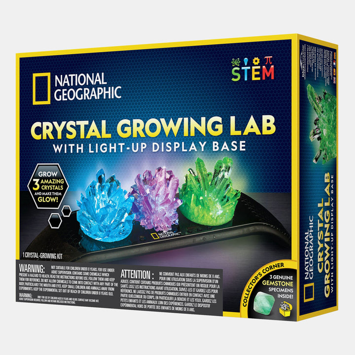 National Geographic Light-Up Crystal Growing Lab – BORDERS