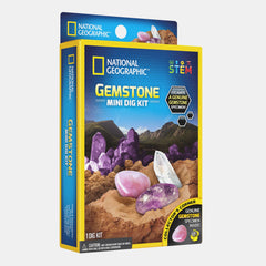 National Geographic Carded Gemstone Mini Dig Kit