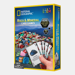 National Geographic Rock & Mineral Card Games