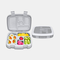 Bentgo Kids Prints 5-Compartment Bento-Style Lunch Box - Silver Glitter