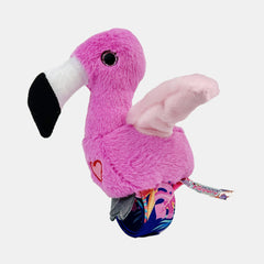 Happy Yappers Flamingo Plush Toy