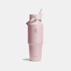 Hydro Flask Wide Mouth Insulated Travel Bottle with Flex Straw Cap 950 ml- Tonal Trillium