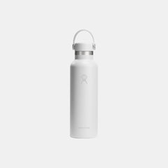 Hydro Flask Standard Mouth Vacuum Bottle 620 ml- Tonal White