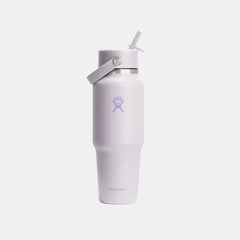 Hydro Flask Wide Mouth Insulated Travel Bottle with Flex Straw Cap 950 ml- Cloud Pink