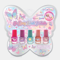 Hot Focus 5-Day Nail Polish - Tie Dye Butterfl