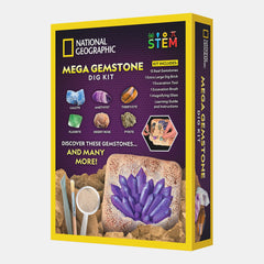 National Geographic Mega Gemstone Dig Kit