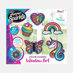 Shimmer 'N Sparkle Colour Changing Window Art